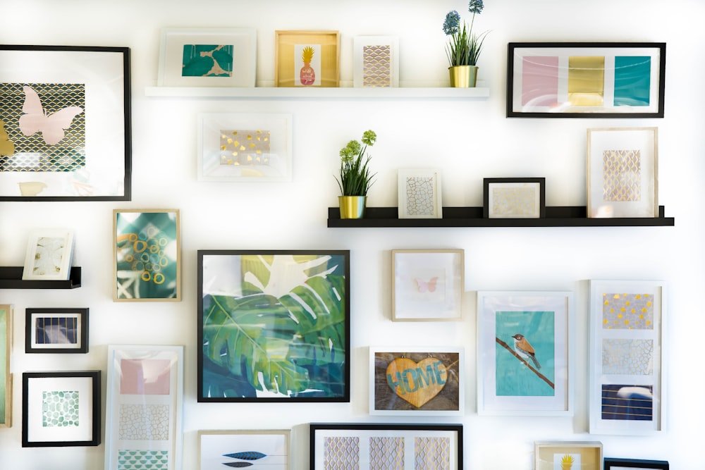 Washi Tape Geometric Accent Wall Tutorial (Under $20)